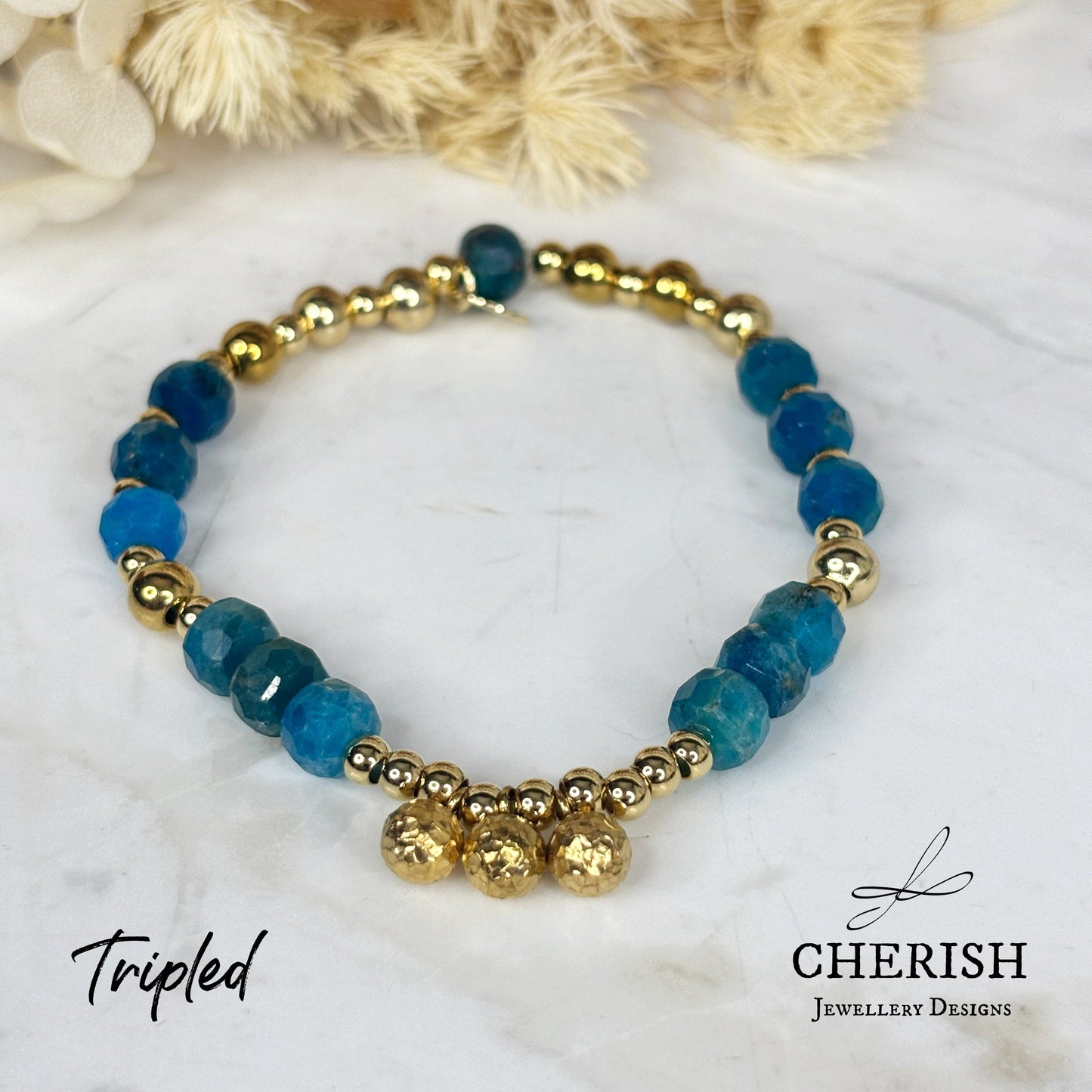 Gemma Gemstone Bracelets - Apatite