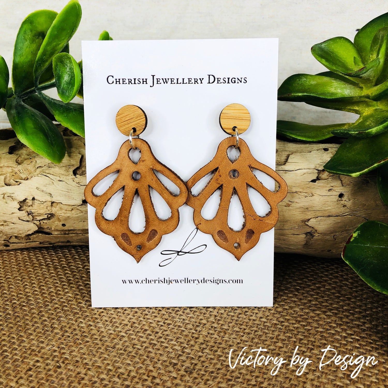 Leather Earrings