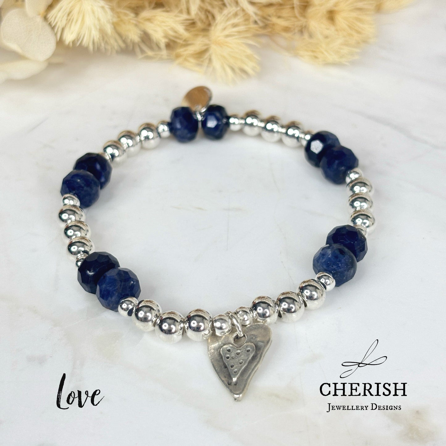 Gemma Gemstone Bracelets - Sodalite