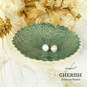 Cherish Pearl Stud Earrings