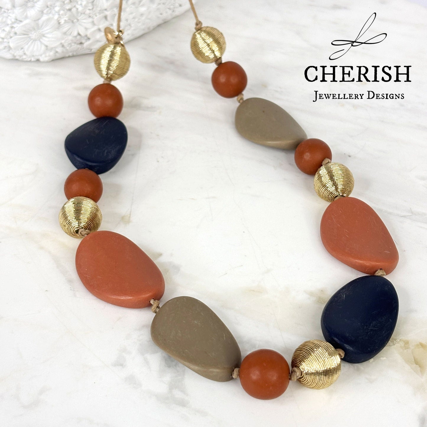 Adara Resin Necklace