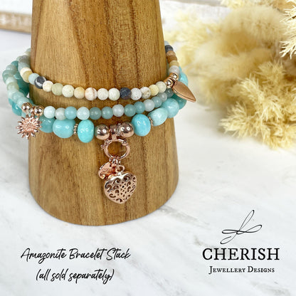 Amazonite Nugget Bracelet