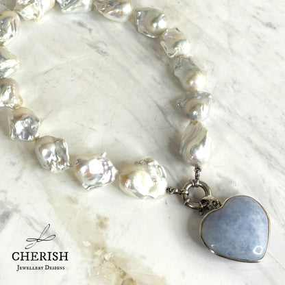 Aurora Baroque Pearl Necklace