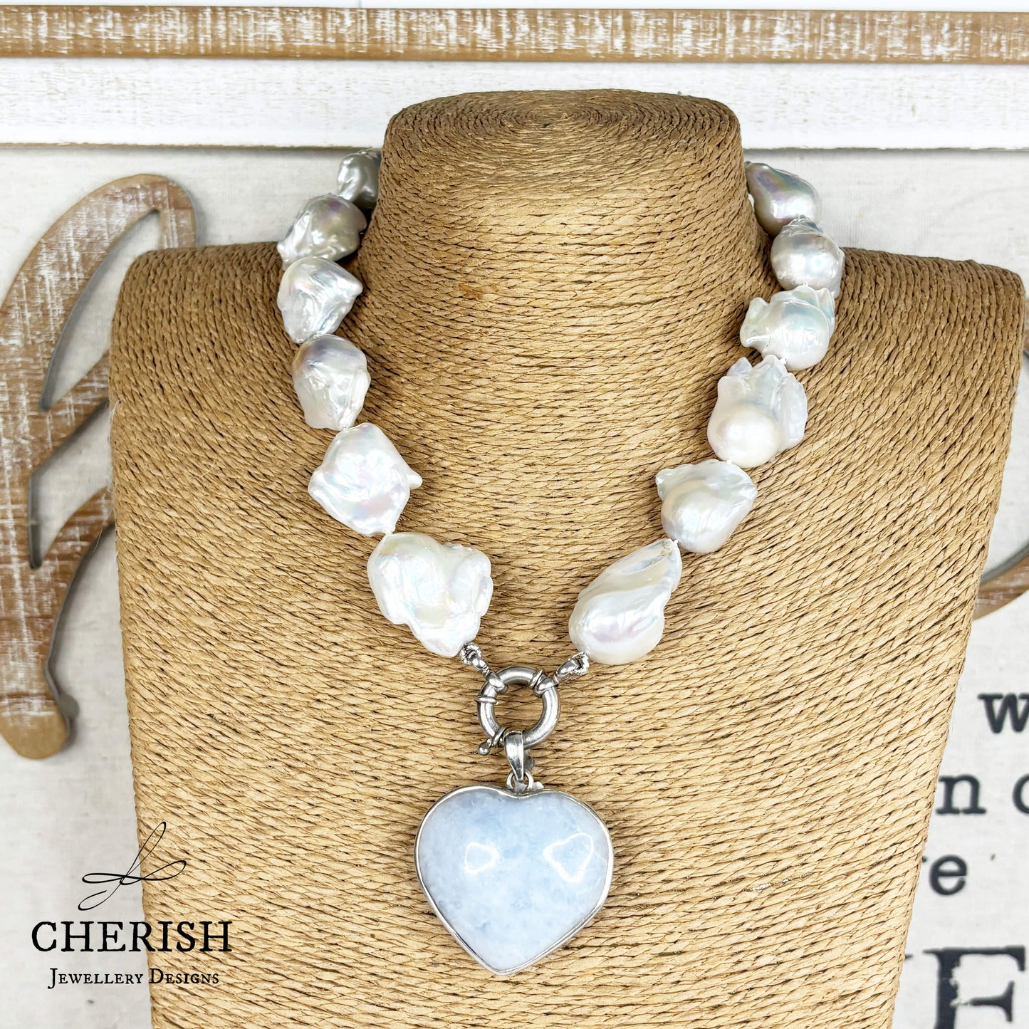 Aurora Baroque Pearl Necklace