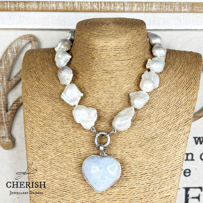 Aurora Baroque Pearl Necklace