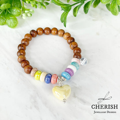 Aya Rainbow Porcelain Bracelets - 10 colours