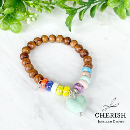 Aya Rainbow Porcelain Bracelets - 10 colours