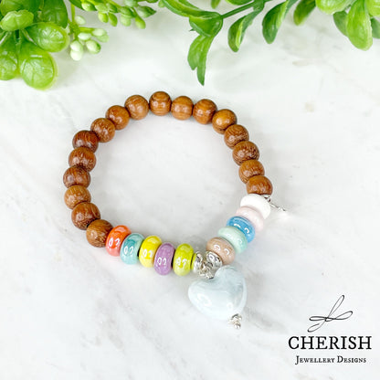 Aya Rainbow Porcelain Bracelets - 10 colours