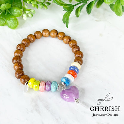 Aya Rainbow Porcelain Bracelets - 10 colours