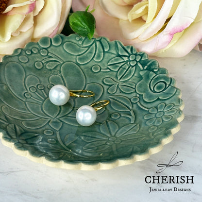 Chloe Pearl Drops - Gold or Silver