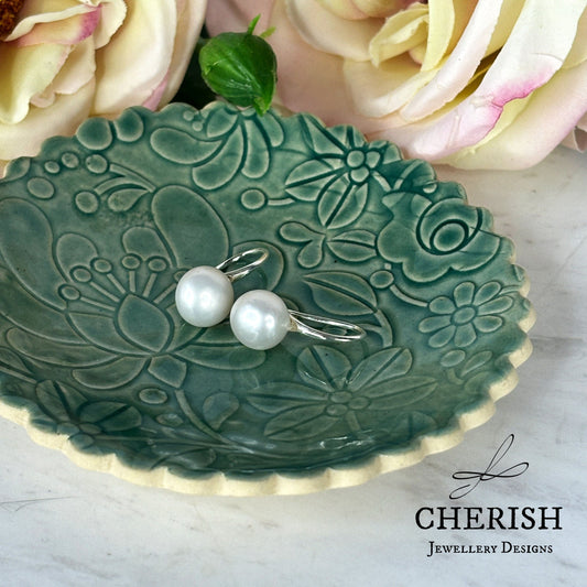 Chloe Pearl Drops - Gold or Silver