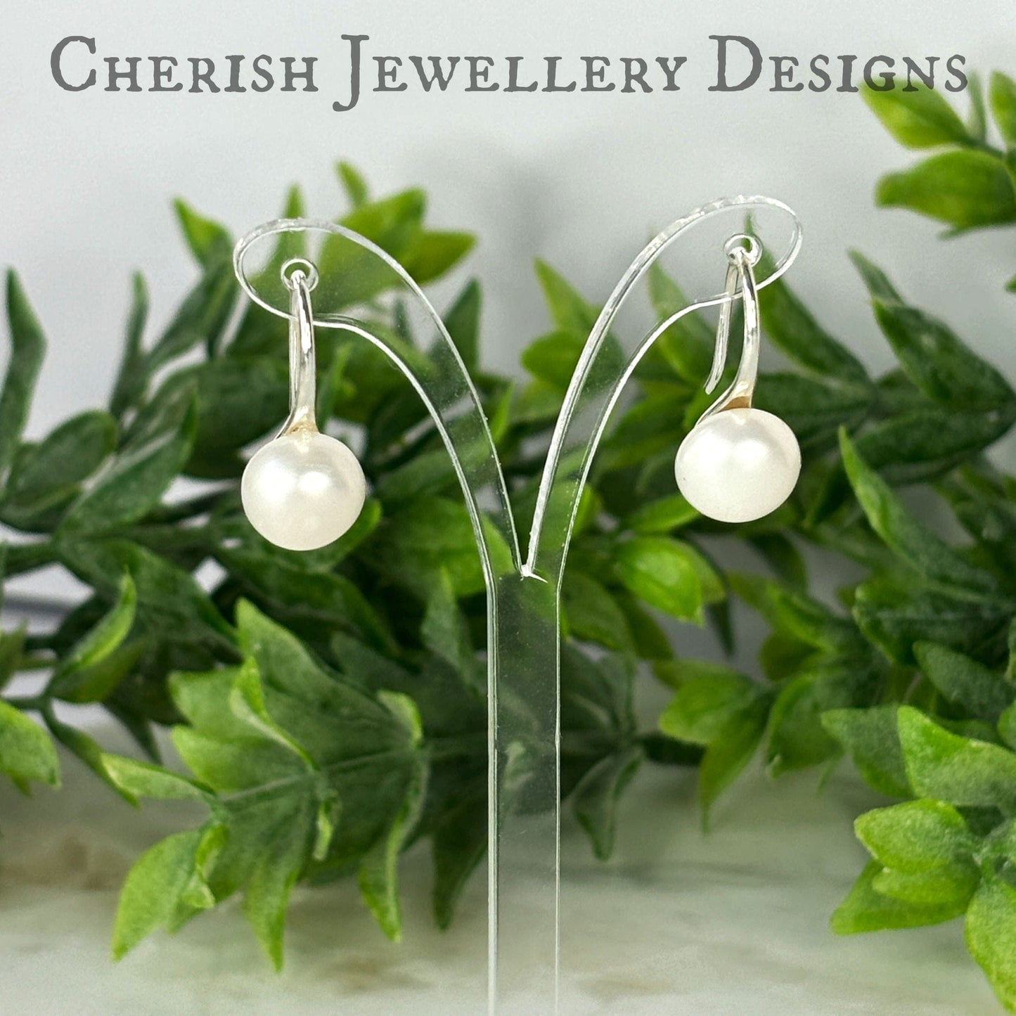 Chloe Pearl Drops - Gold or Silver