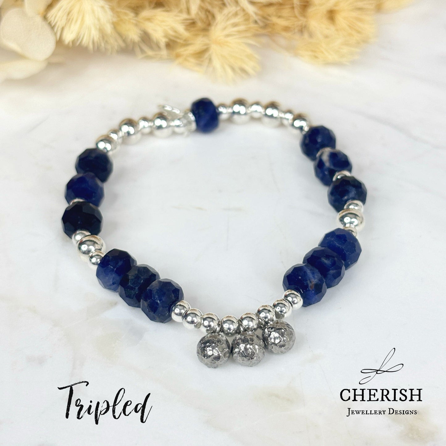 Gemma Gemstone Bracelets - Sodalite