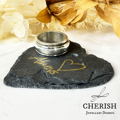 Plain Band Spinner Ring