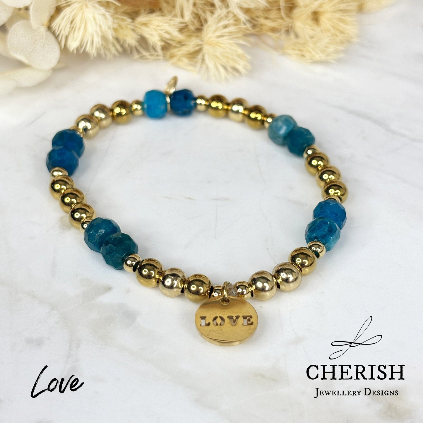 Gemma Gemstone Bracelets - Apatite