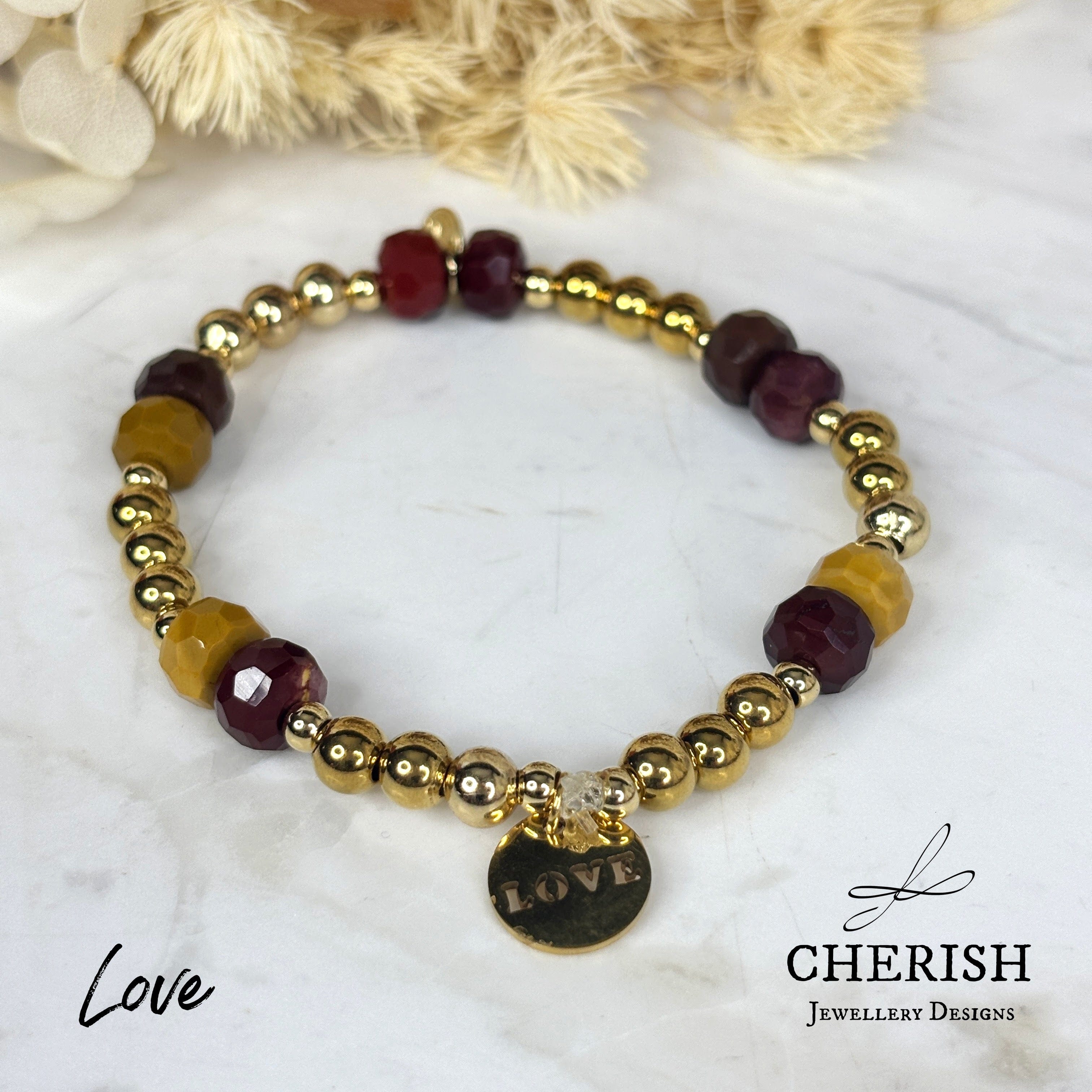 Gemma Gemstone Bracelets - Mookite