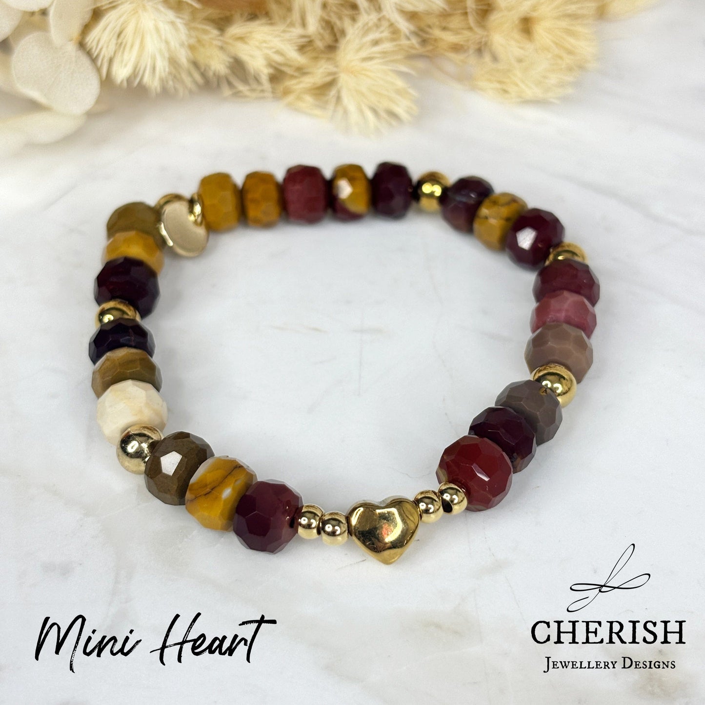 Gemma Gemstone Bracelets - Mookite