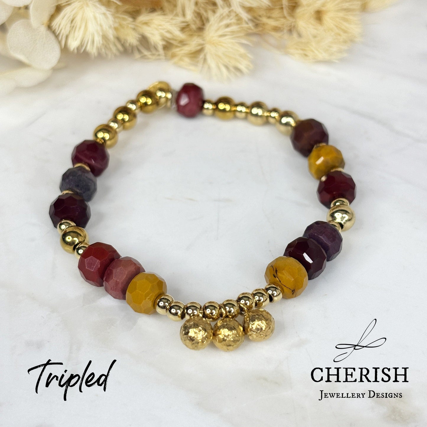 Gemma Gemstone Bracelets - Mookite