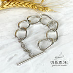 Oval Chain Link Bracelet