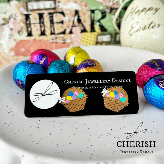 Hand Painted Easter Baskets