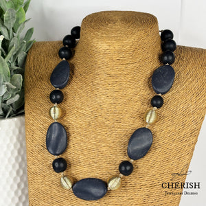 Iris Resin Necklace