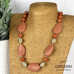 Iris Resin Necklace