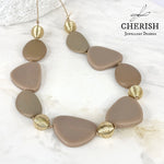 Lyra Resin Necklace