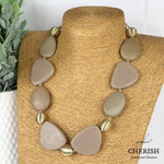 Lyra Resin Necklace