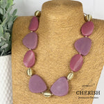 Lyra Resin Necklace