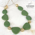 Lyra Resin Necklace