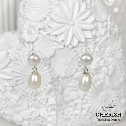 Maggie Pearl earrings