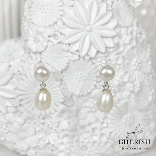 Maggie Pearl earrings