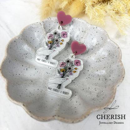Make yourself a Priority earrings