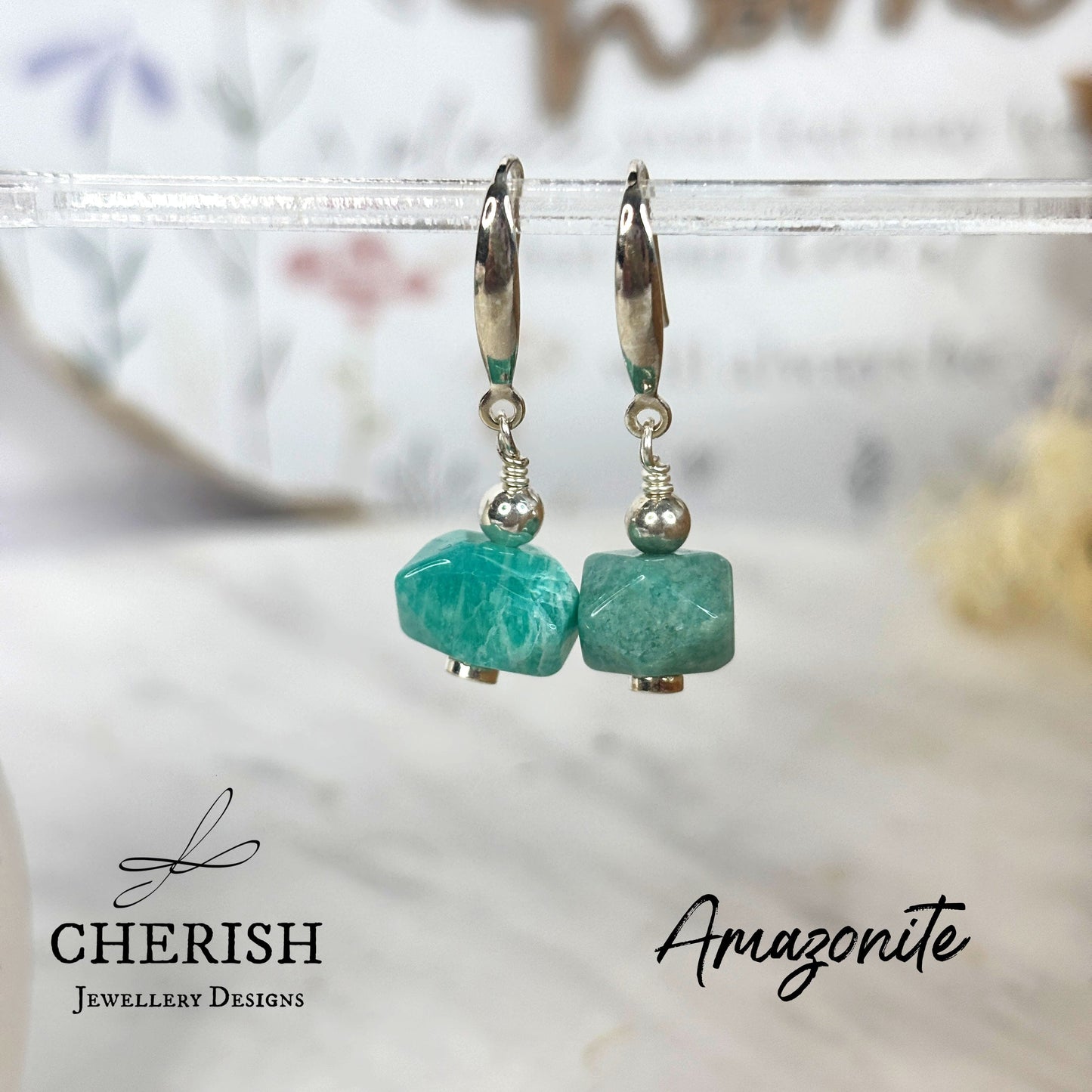 Mikinley Gemstone Earrings - 4 colours