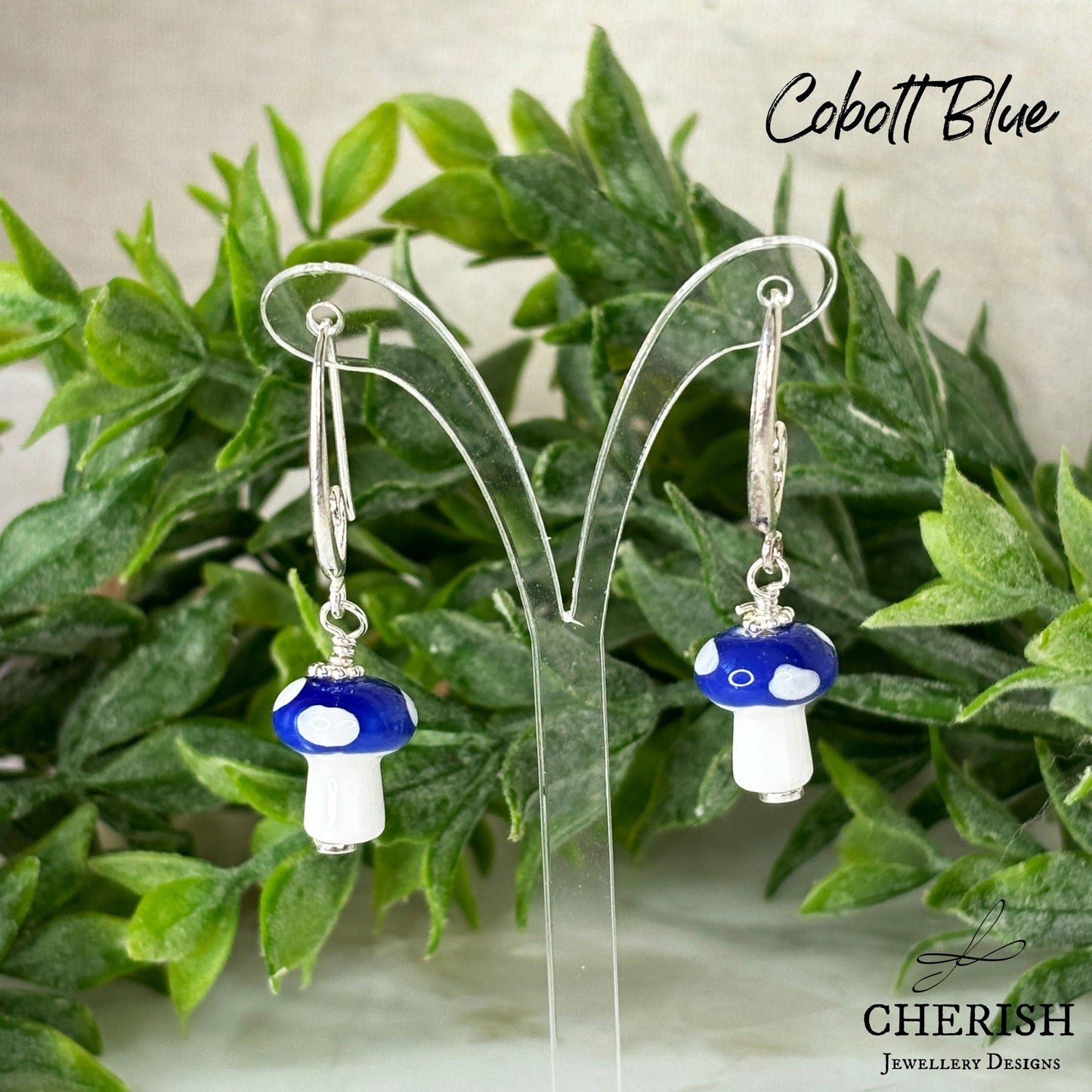 Mini Mushroom Earrings