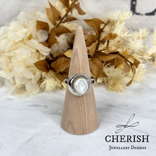Keshi Pearl Ring