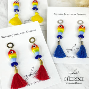 Rainbow Fish Earrings