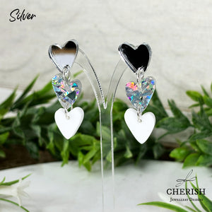 Triple your love Earrings - Small