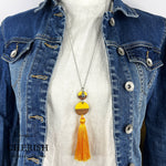 Aubree Chain Necklace in Yellow