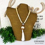 Aubree Timber Necklace in Natural