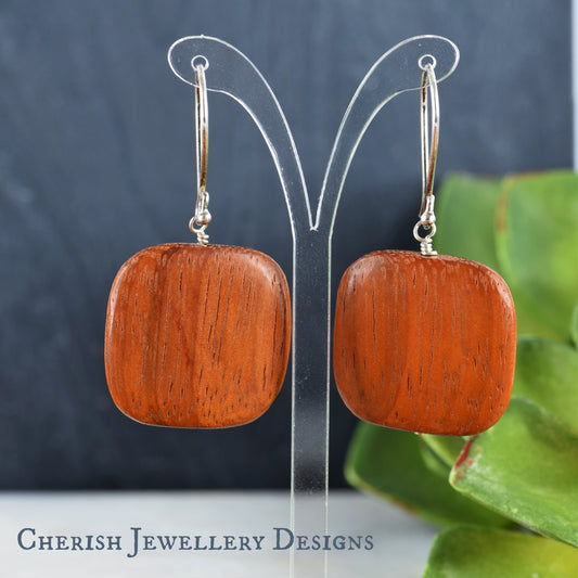 Bayong Square Earrings