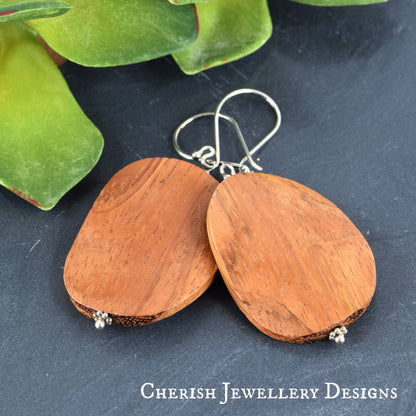 Bayong Twisted Square Earrings