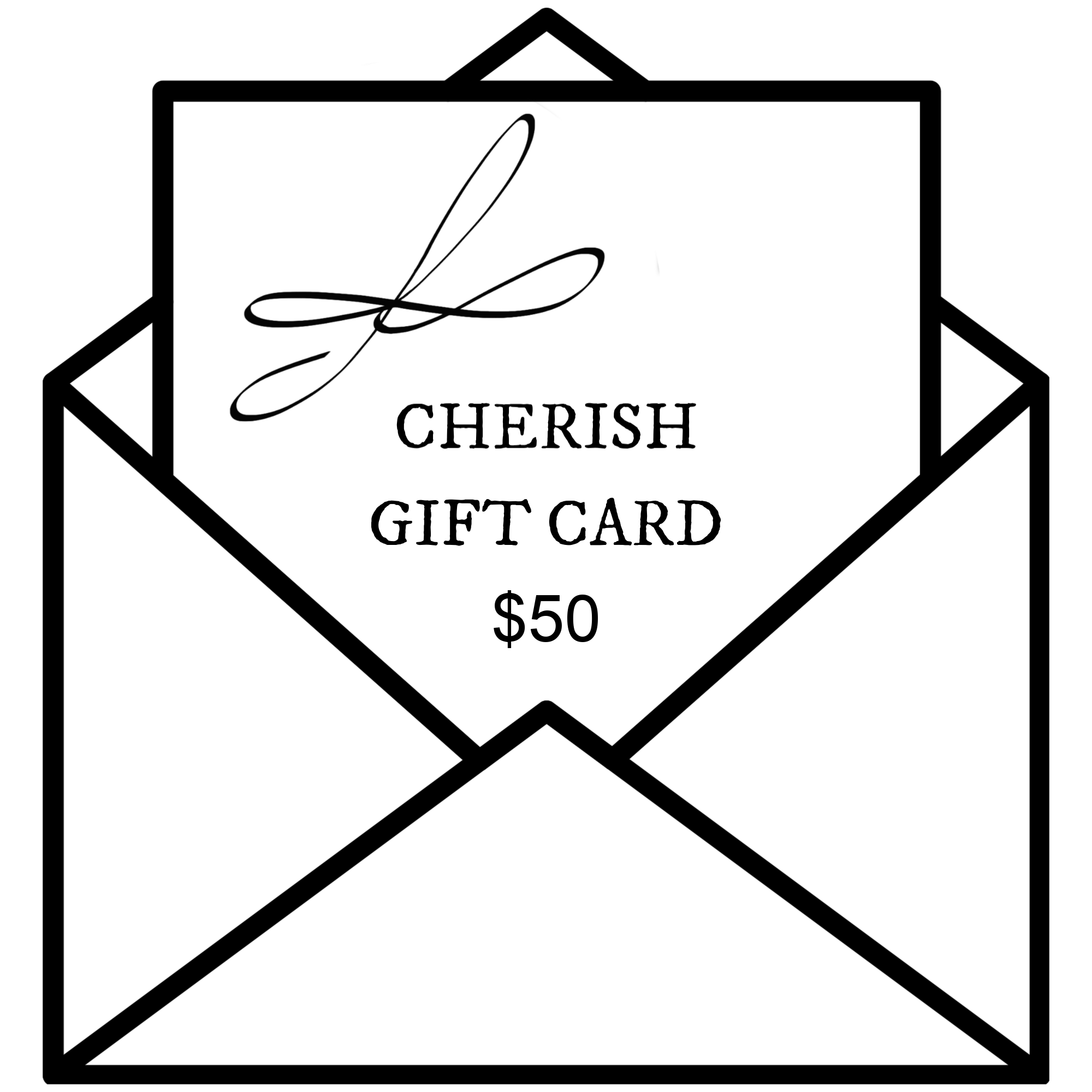 $50 Cherish Gift Card