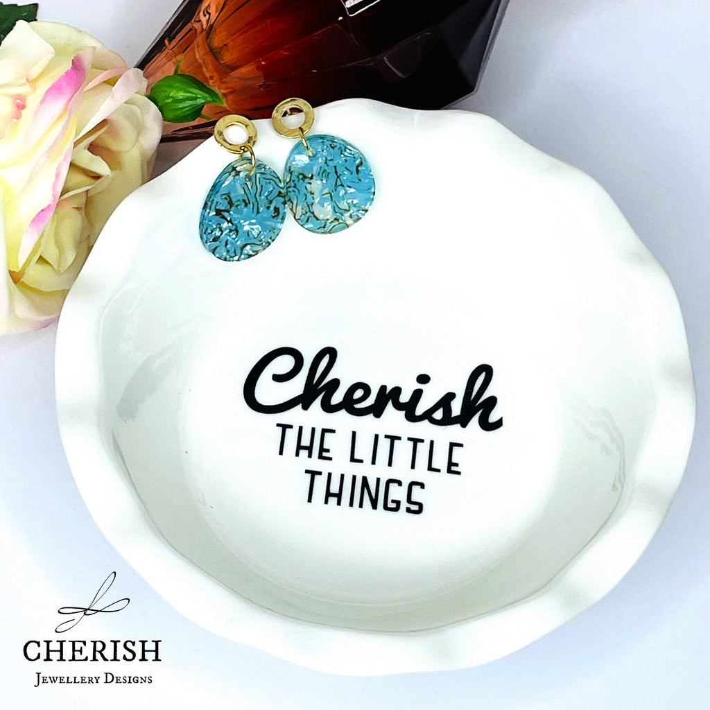 Cherish the Little Things Fluted Jewellery Bowl