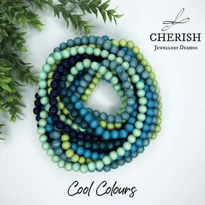 Cool Colours Classic Timber Necklaces