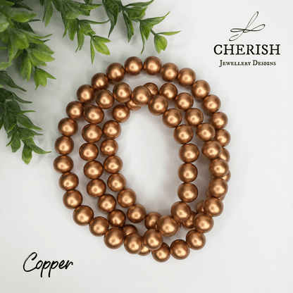 Metallic Classic Timber Necklaces