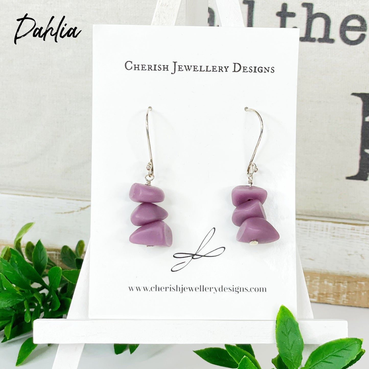 Giana Resin Earrings (8 colours available)