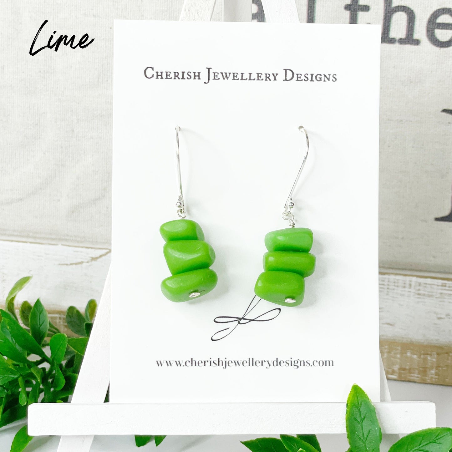 Giana Resin Earrings (8 colours available)