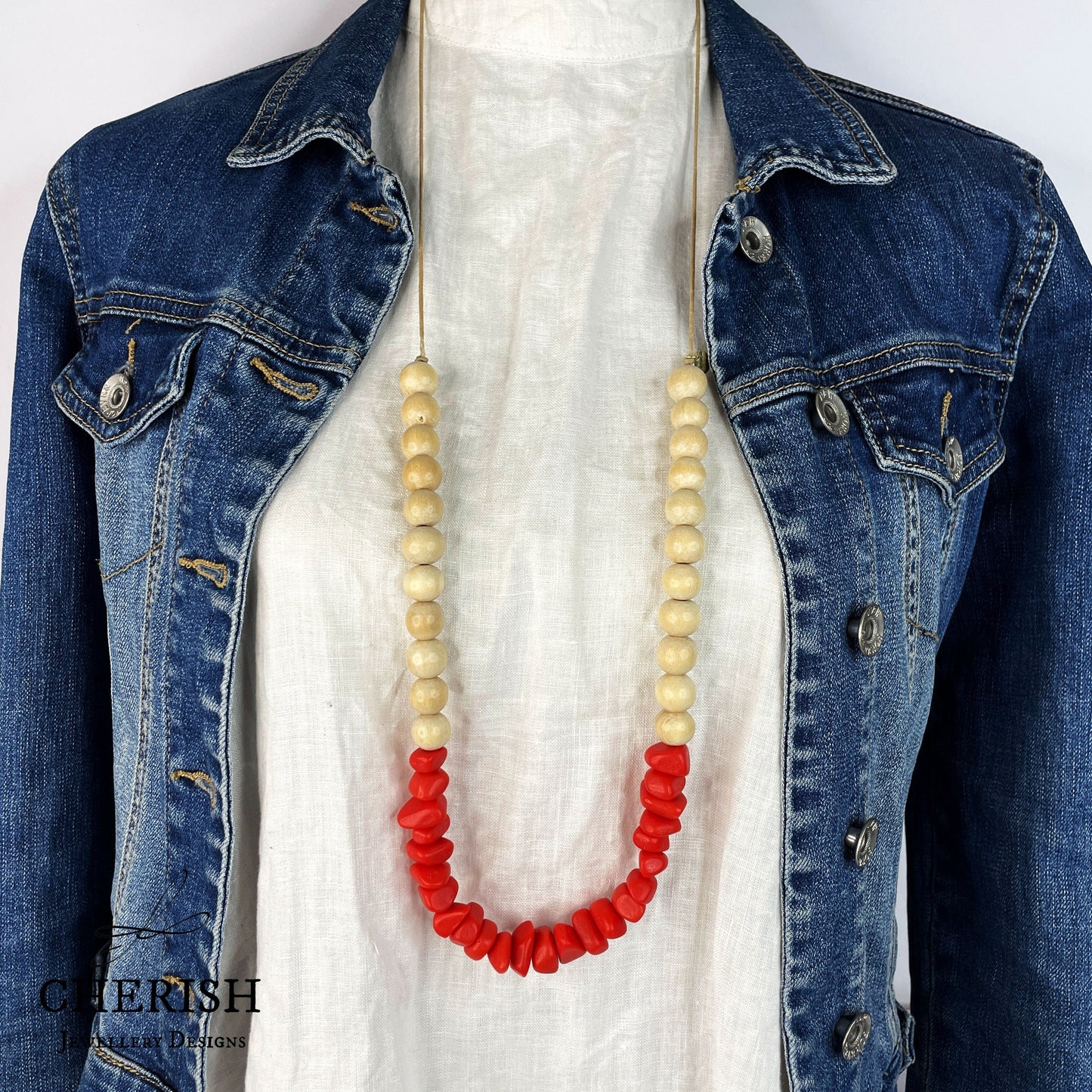 Giana Resin Necklace (8 colours available)