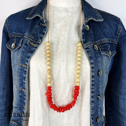 Giana Resin Necklace (8 colours available)